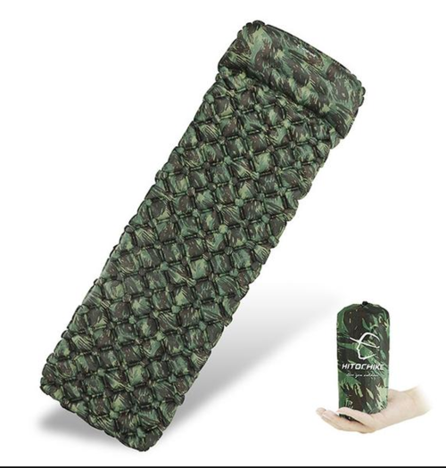 High Quality Inflatable Camo Sleeping Pad - BigCamp Store