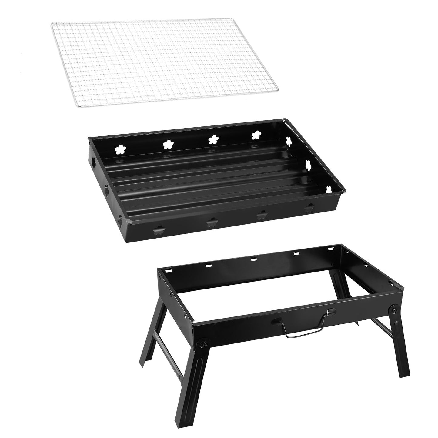 Portable Bbq Grill Foldable Camping Charcoal Grill - BigCamp Store