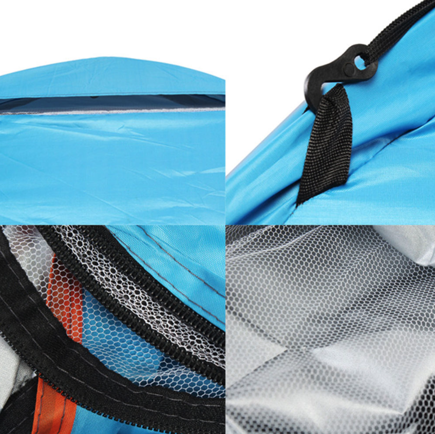 Pop Up Tent 2-3 Person Camping Tent Waterproof Hiking Canopy Shelter