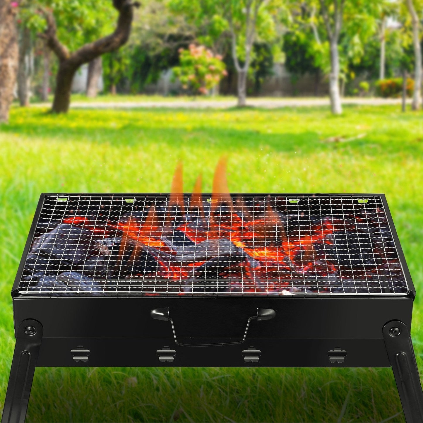 Portable Bbq Grill Foldable Camping Charcoal Grill - BigCamp Store