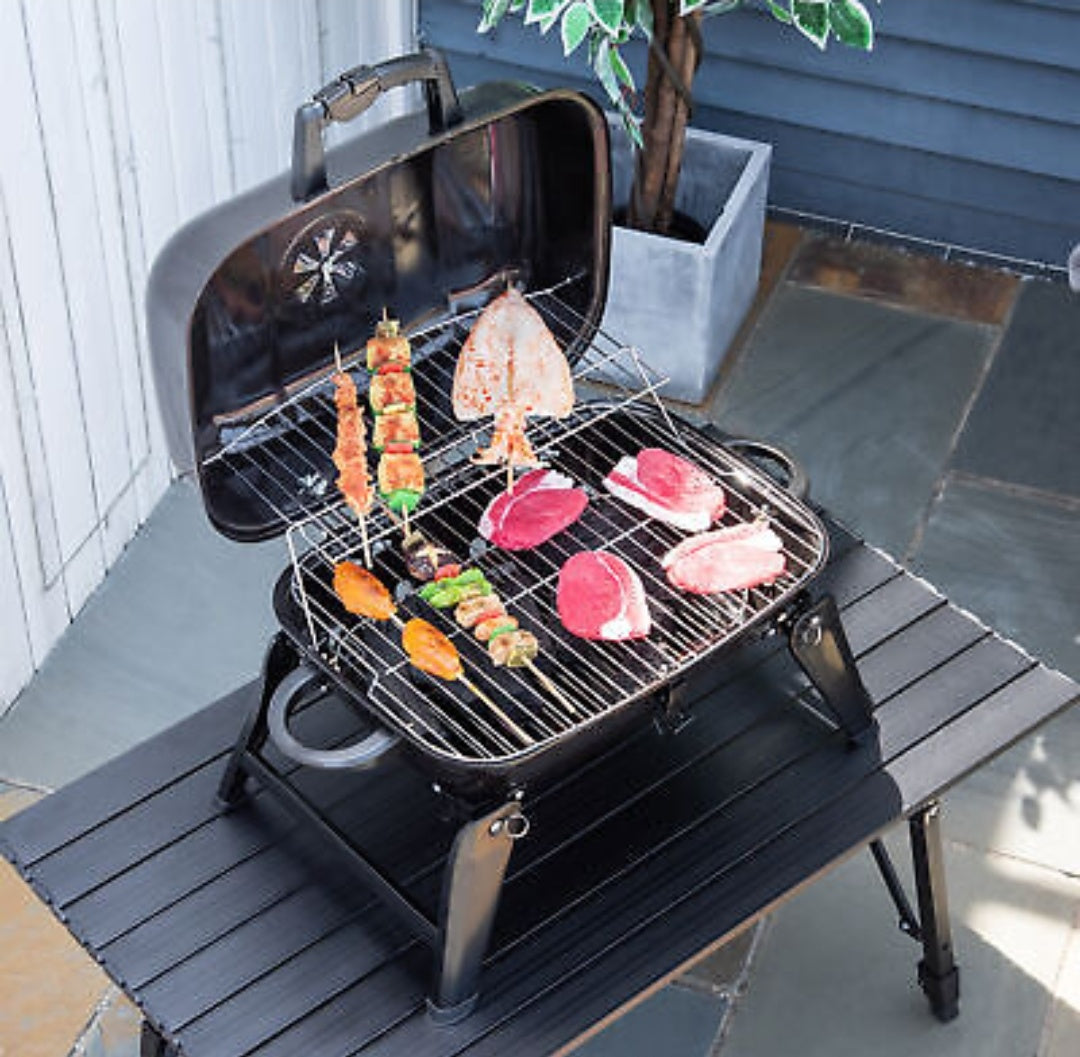 Portable Tabletop BBQ Charcoal Grill - BigCamp Store