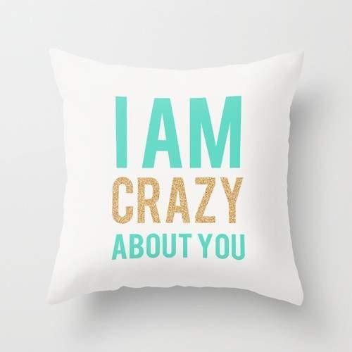 I am crzy aboutt you Pillow - BigCamp Store