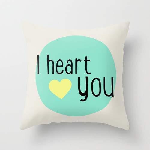 I heart you Pillow - BigCamp Store