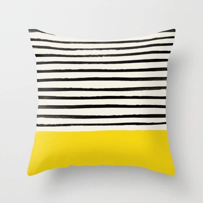 Sunshine x Stripes Cushion/Pillow - BigCamp Store